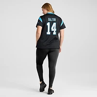 Maillot de match l'équipe Nike Andy Dalton des Panthers la Caroline pour femme, noir