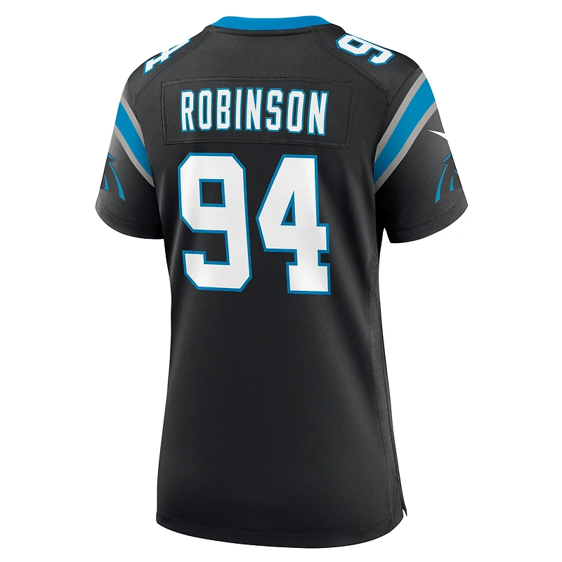 Women's Nike A'Shawn Robinson  Black Carolina Panthers Game Jersey