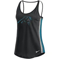 Women's Nike Black Carolina Panthers Fashion Performance Tank Top