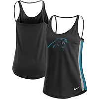 Women's Nike Black Carolina Panthers Fashion Performance Tank Top