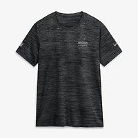 T-shirt Nike noir Carolina Panthers Sideline Velocity Dri-FIT pour femme