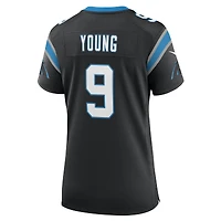 Maillot de match l'équipe Nike Bryce Young des Panthers la Caroline pour femme, noir