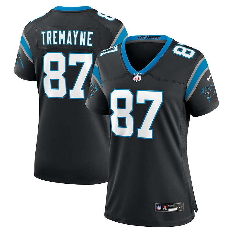 Women's Nike Brycen Tremayne  Black Carolina Panthers Team Game Jersey