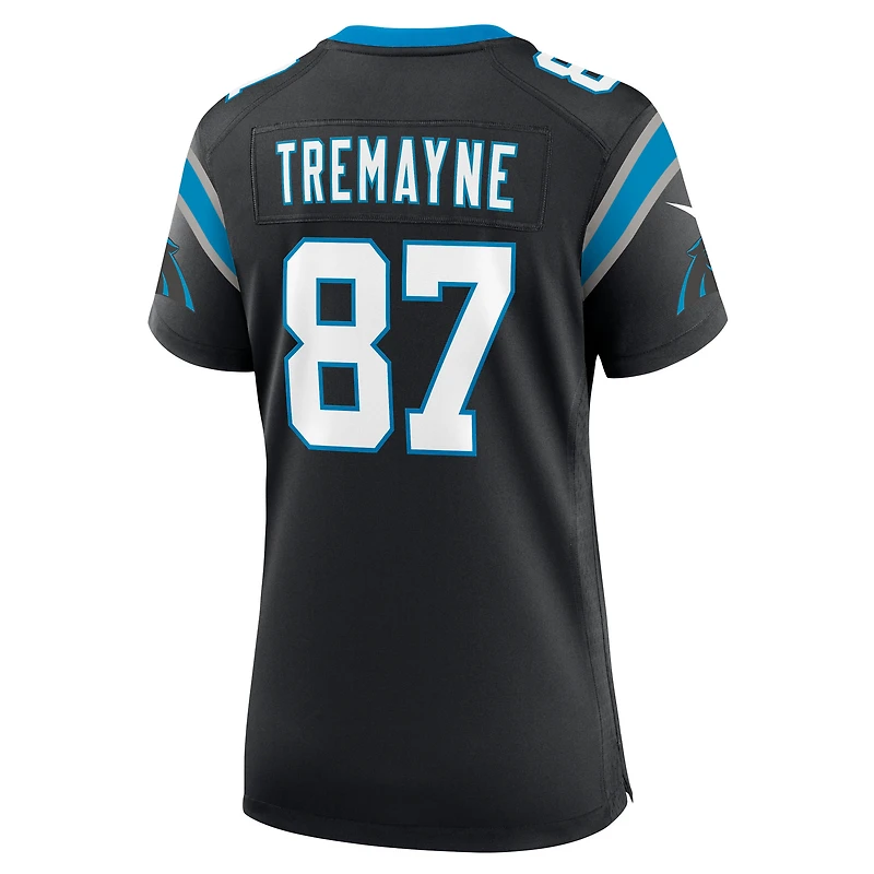 Maillot Nike Brycen Tremayne noir pour femme des Carolina Panthers