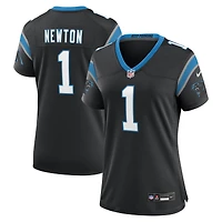 Women's Nike Cam Newton  Black Carolina Panthers Team Retired Game Jersey