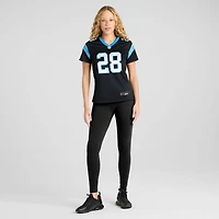 Maillot Nike Damarri Mathis noir pour femme des Carolina Panthers