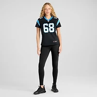 Women's Nike Damien Lewis  Black Carolina Panthers Game Jersey