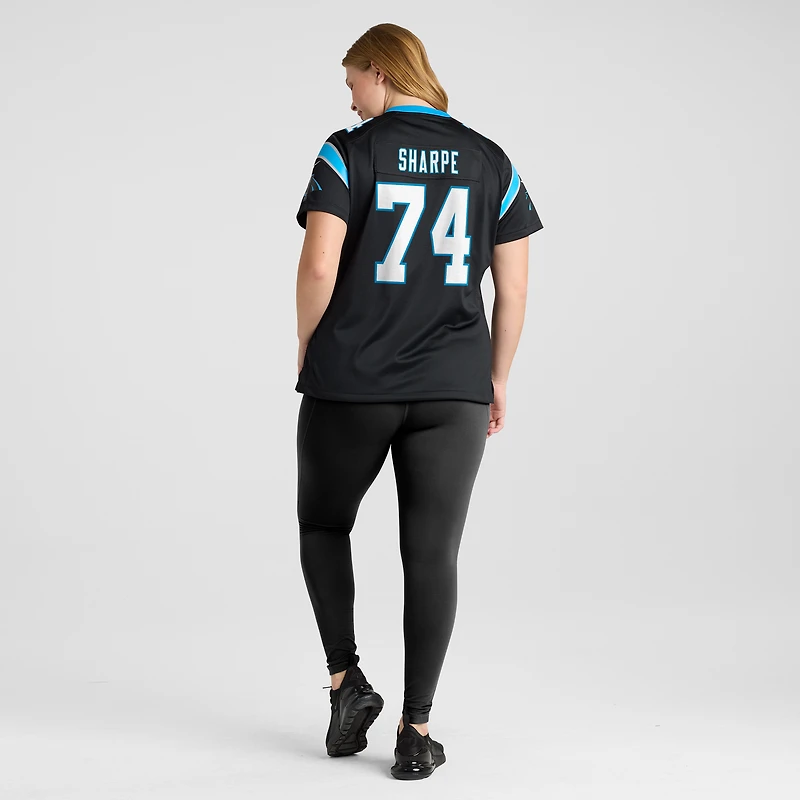 Women's Nike David Sharpe  Black Carolina Panthers Team Game Jersey