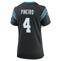 Maillot de match l'équipe Nike Eddy Pineiro noir des Panthers la Caroline pour femme