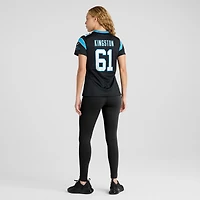 Maillot de match Nike Jarrett Kingston pour femme, noir, Carolina Panthers