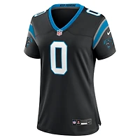 Maillot de match Nike Ja'Tavion Sanders pour femme, noir, Carolina Panthers