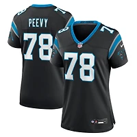 Women's Nike Jayden Peevy  Black Carolina Panthers Game Jersey