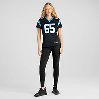 Women's Nike J.D. DiRenzo  Black Carolina Panthers Game Jersey