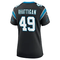 Women's Nike Jon Rhattigan  Black Carolina Panthers Game Jersey