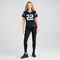 Maillot Nike Lathan Ransom noir pour femme des Carolina Panthers