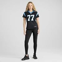 Women's Nike Luke Fortner  Black Carolina Panthers Team Game Jersey
