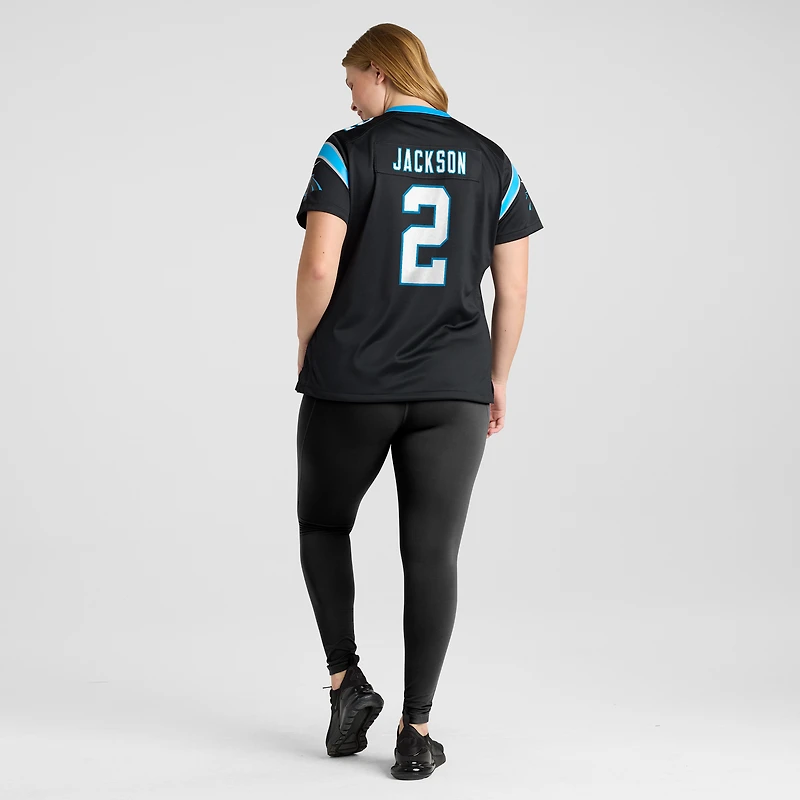 Women's Nike Mike Jackson  Black Carolina Panthers Game Jersey
