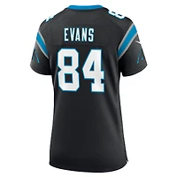 Maillot Nike Mitchell Evans noir pour femme des Carolina Panthers