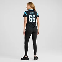 Maillot de match l'équipe Nike Nash Jensen des Panthers la Caroline pour femme, noir