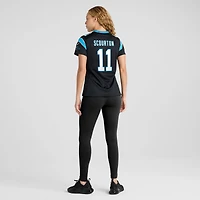 Maillot Nike Nic Scourton noir pour femme des Carolina Panthers