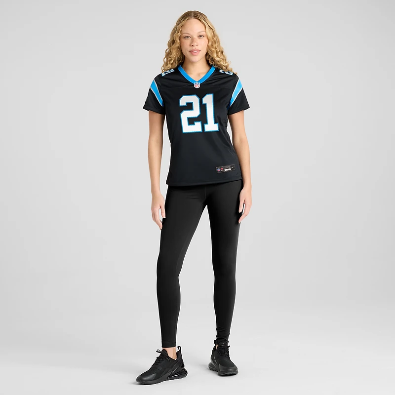 Maillot de match Nike Nick Scott noir Carolina Panthers pour femme