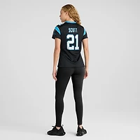 Maillot de match Nike Nick Scott noir Carolina Panthers pour femme