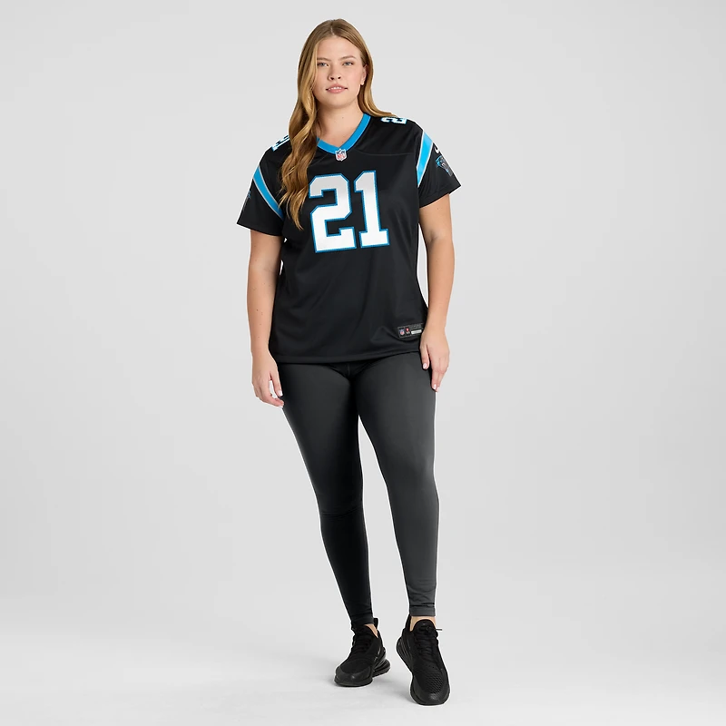 Maillot de match Nike Nick Scott noir Carolina Panthers pour femme