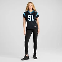 Maillot Nike Patrick Jones II noir pour femme des Carolina Panthers