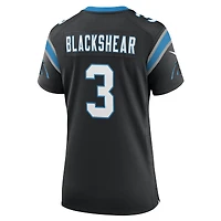Women's Nike Raheem Blackshear Black Carolina Panthers Team Game Jersey