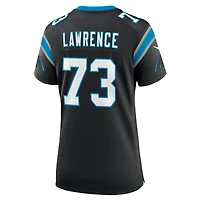 Women's Nike Rashard Lawrence  Black Carolina Panthers Game Jersey