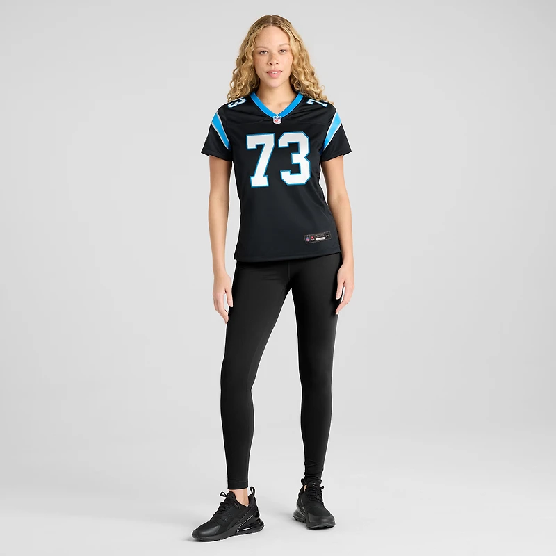 Women's Nike Rashard Lawrence  Black Carolina Panthers Game Jersey