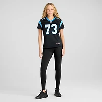 Women's Nike Rashard Lawrence  Black Carolina Panthers Game Jersey