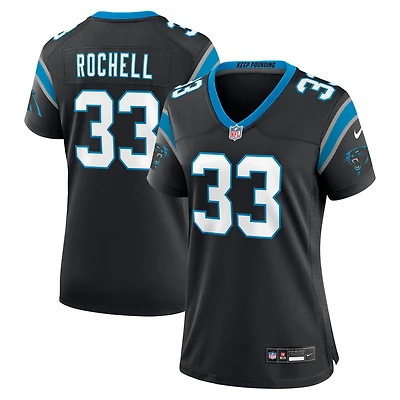 Women's Nike Robert Rochell  Black Carolina Panthers Team Game Jersey