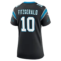Maillot Nike Ryan Fitzgerald noir pour femme, équipe des Carolina Panthers