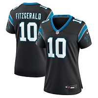 Maillot Nike Ryan Fitzgerald noir pour femme, équipe des Carolina Panthers