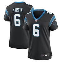 Maillot Nike Sam Martin noir pour femme des Carolina Panthers