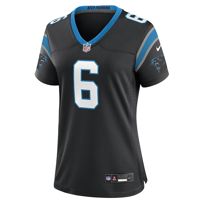 Maillot Nike Sam Martin noir pour femme des Carolina Panthers