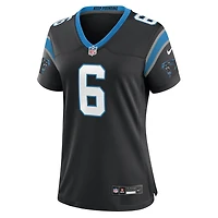 Maillot Nike Sam Martin noir pour femme des Carolina Panthers