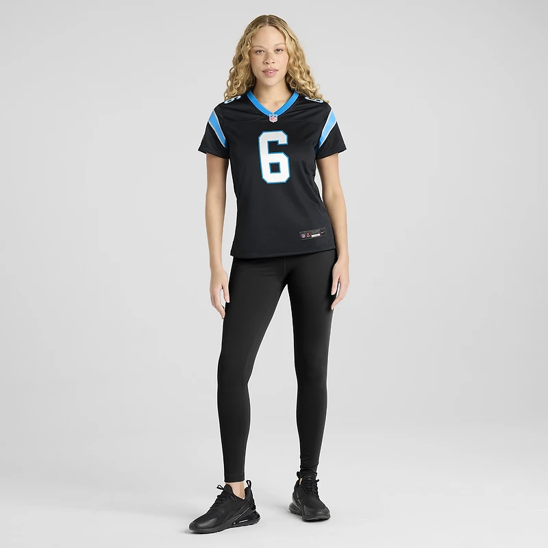 Maillot Nike Sam Martin noir pour femme des Carolina Panthers