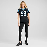 Maillot de match Nike Shy Tuttle noir Carolina Panthers pour femme