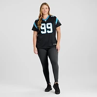 Maillot de match Nike Shy Tuttle noir Carolina Panthers pour femme