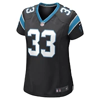 Maillot de match Nike Tre Boston pour femme, noir, Carolina Panthers
