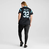 Women's Nike Trevin Wallace  Black Carolina Panthers Team Game Jersey