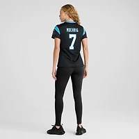 Maillot Nike Trevon Moehrig noir pour femme des Carolina Panthers