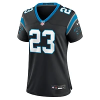 Maillot Nike Trevor Etienne noir pour femme des Carolina Panthers