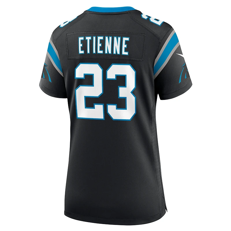 Maillot Nike Trevor Etienne noir pour femme des Carolina Panthers