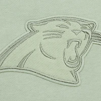 Sweat-shirt court surdimensionné neutre Pro Standard vert clair pour femme des Carolina Panthers