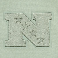 Sweat-shirt court surdimensionné neutre Pro Standard vert clair pour femme des Carolina Panthers