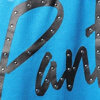 T-shirt à col en V Riley des Panthers de la Caroline Tommy Hilfiger bleu pour femme