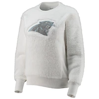 Sweat-shirt à enfiler Milestone Tracker des Panthers de la Caroline Touch pour femme, blanc